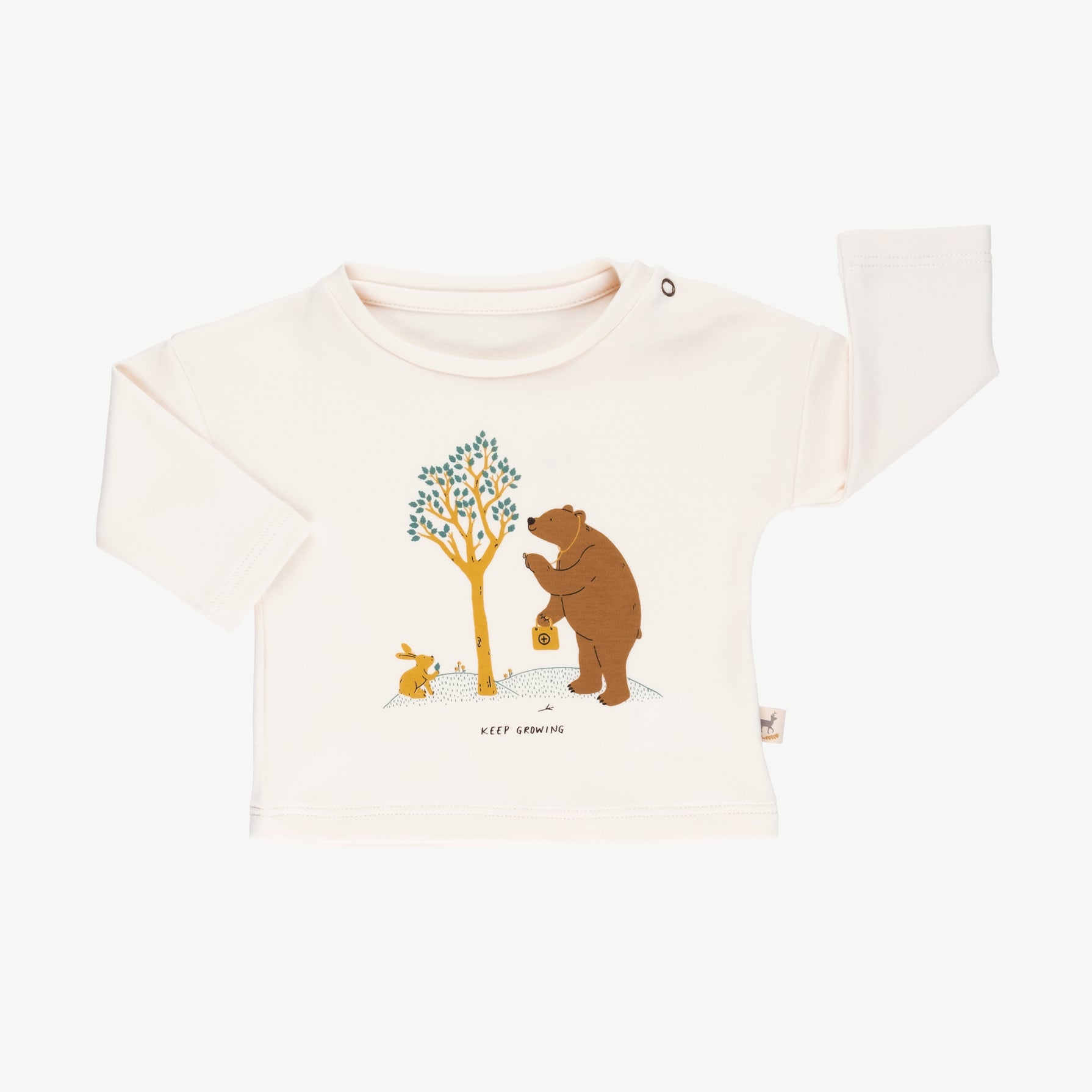 'keep growing' sea salt t-shirt