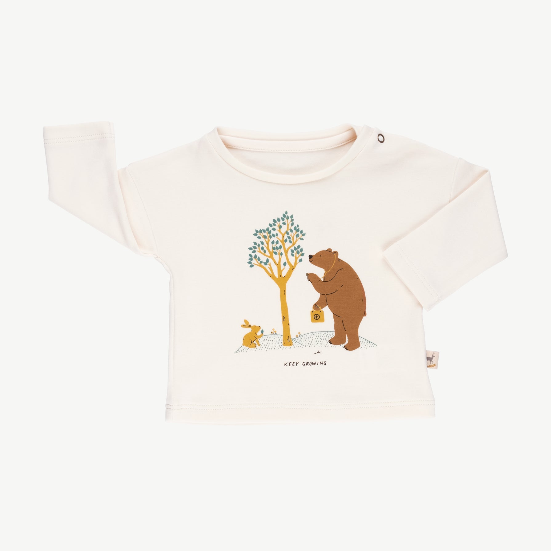 'keep growing' sea salt t-shirt
