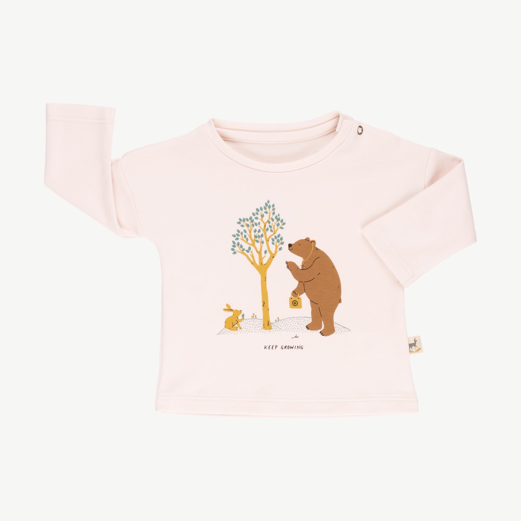 'keep growing' pearl t-shirt
