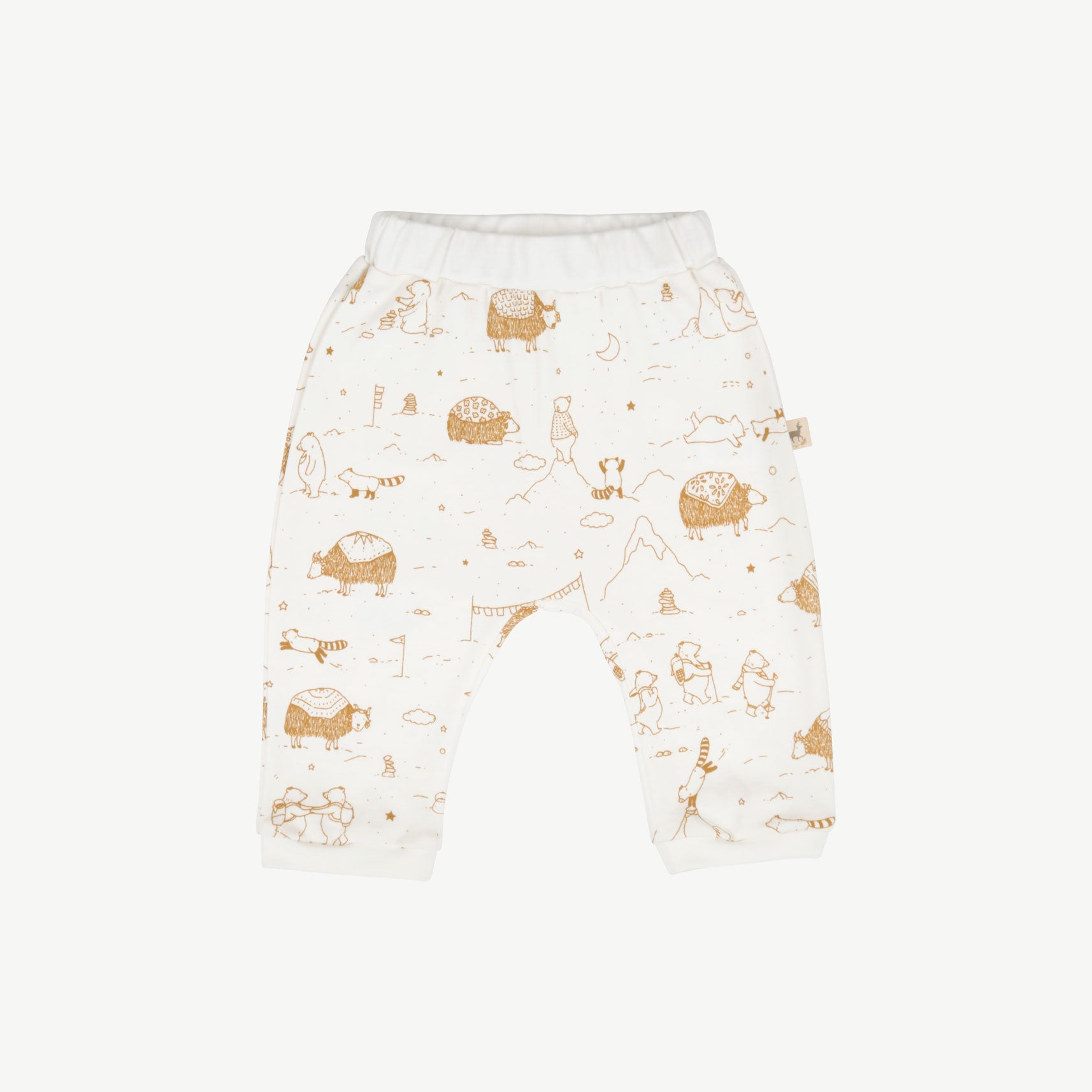 'the story' ecowhite baggy pants