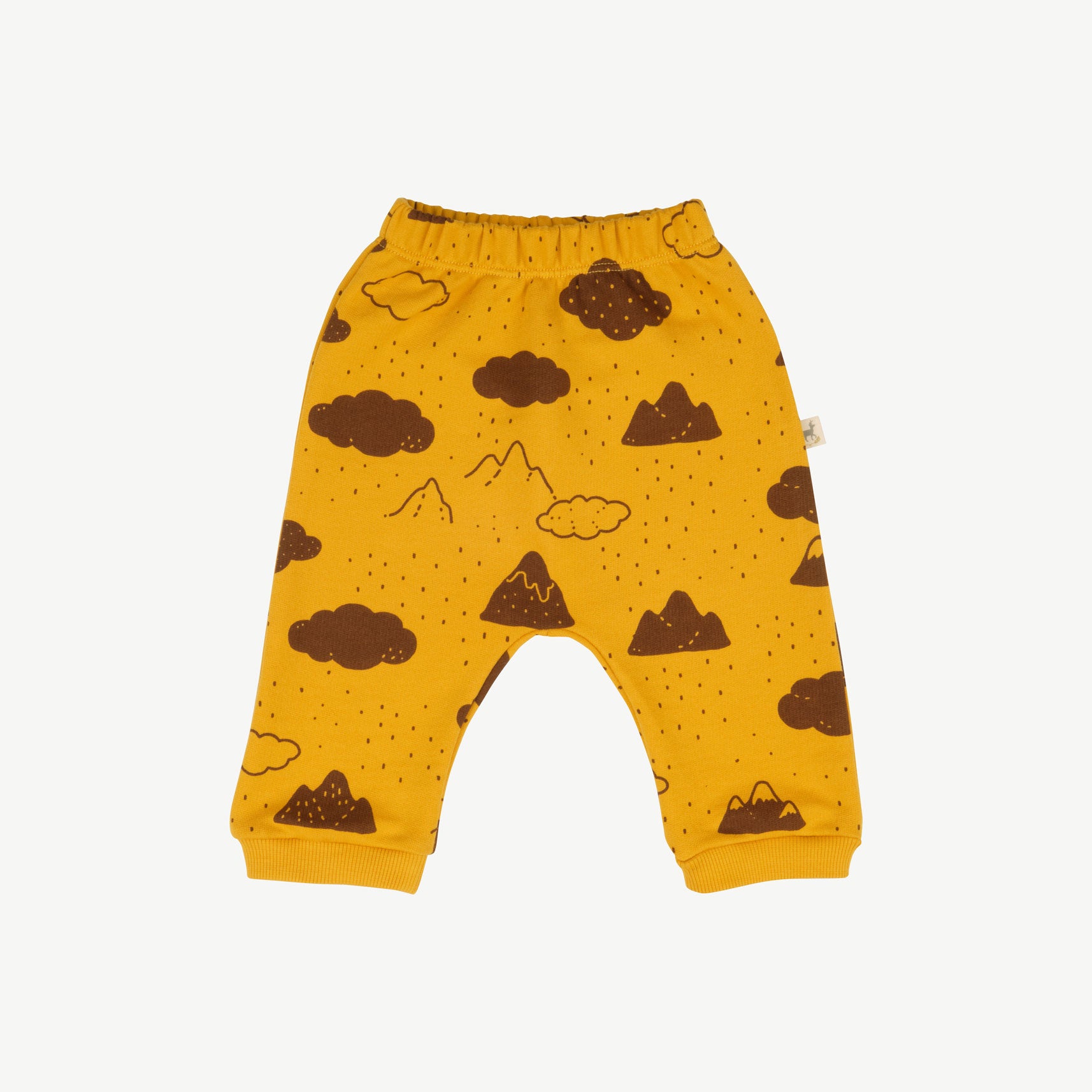 'amongst the clouds' golden spice joggers