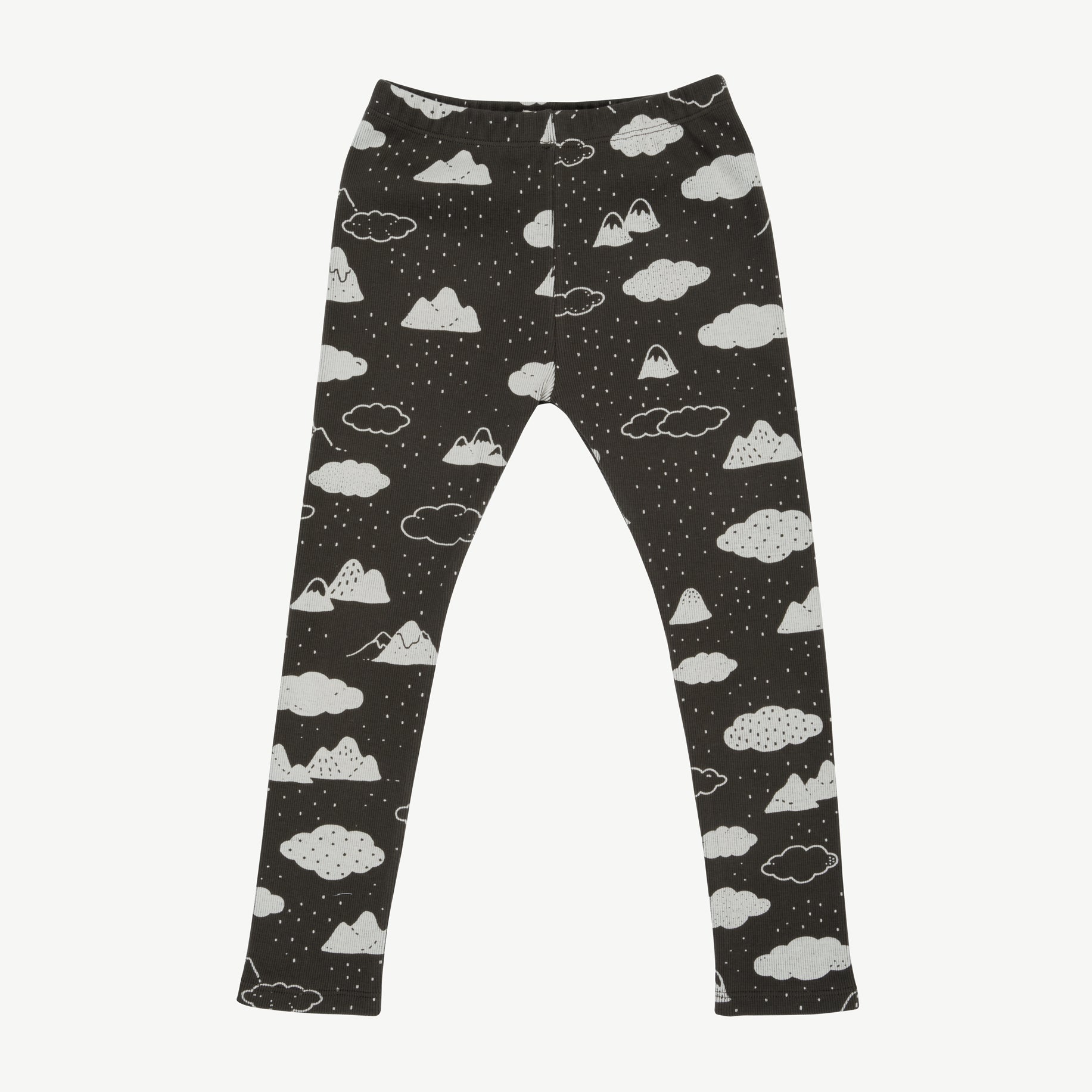 'amongst the clouds' beluga rib leggings