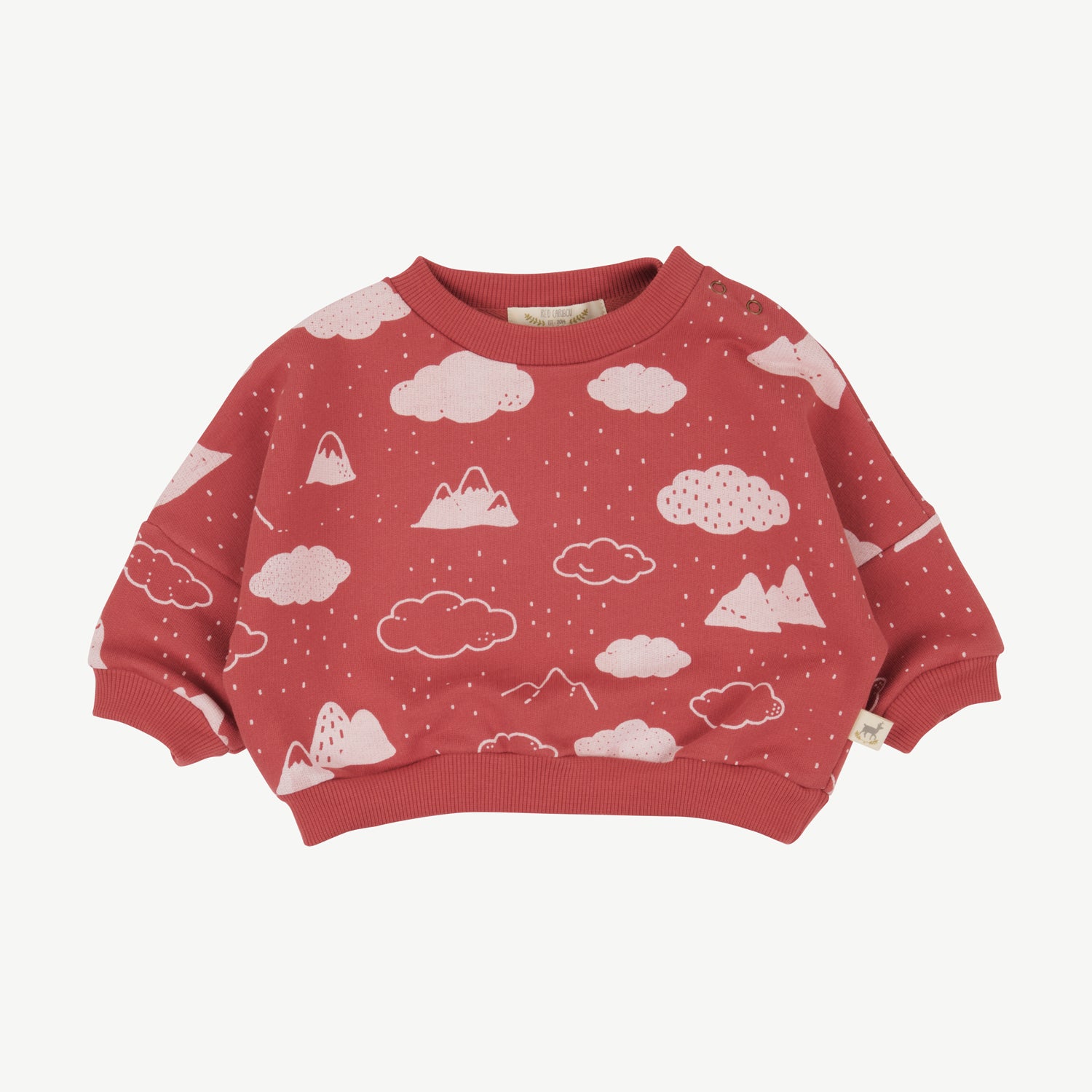 'amongst the clouds' tandoori spice sweatshirt