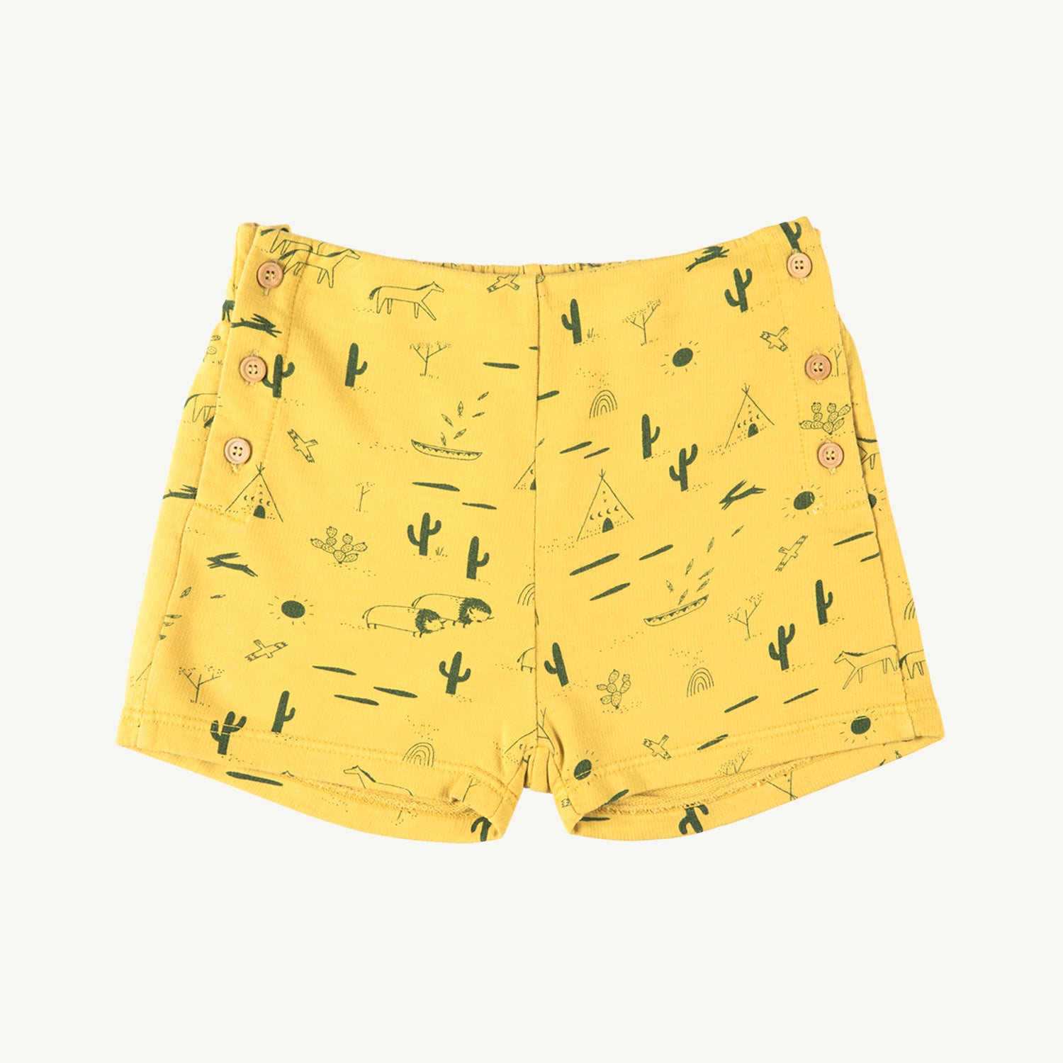'native desert' bamboo french terry shorts