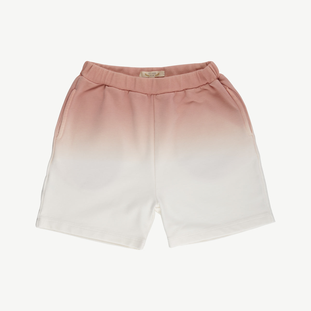 'plain-dip dye' ash rose shorts