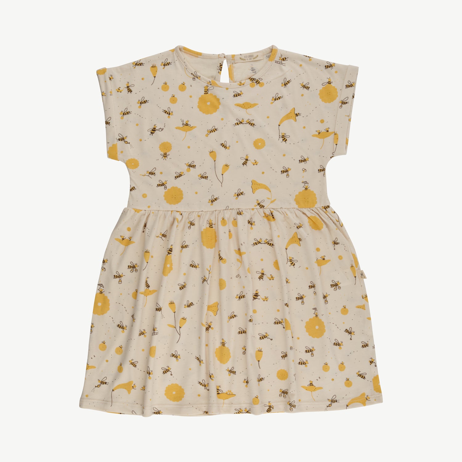 'buzzy bees' tapioca dress