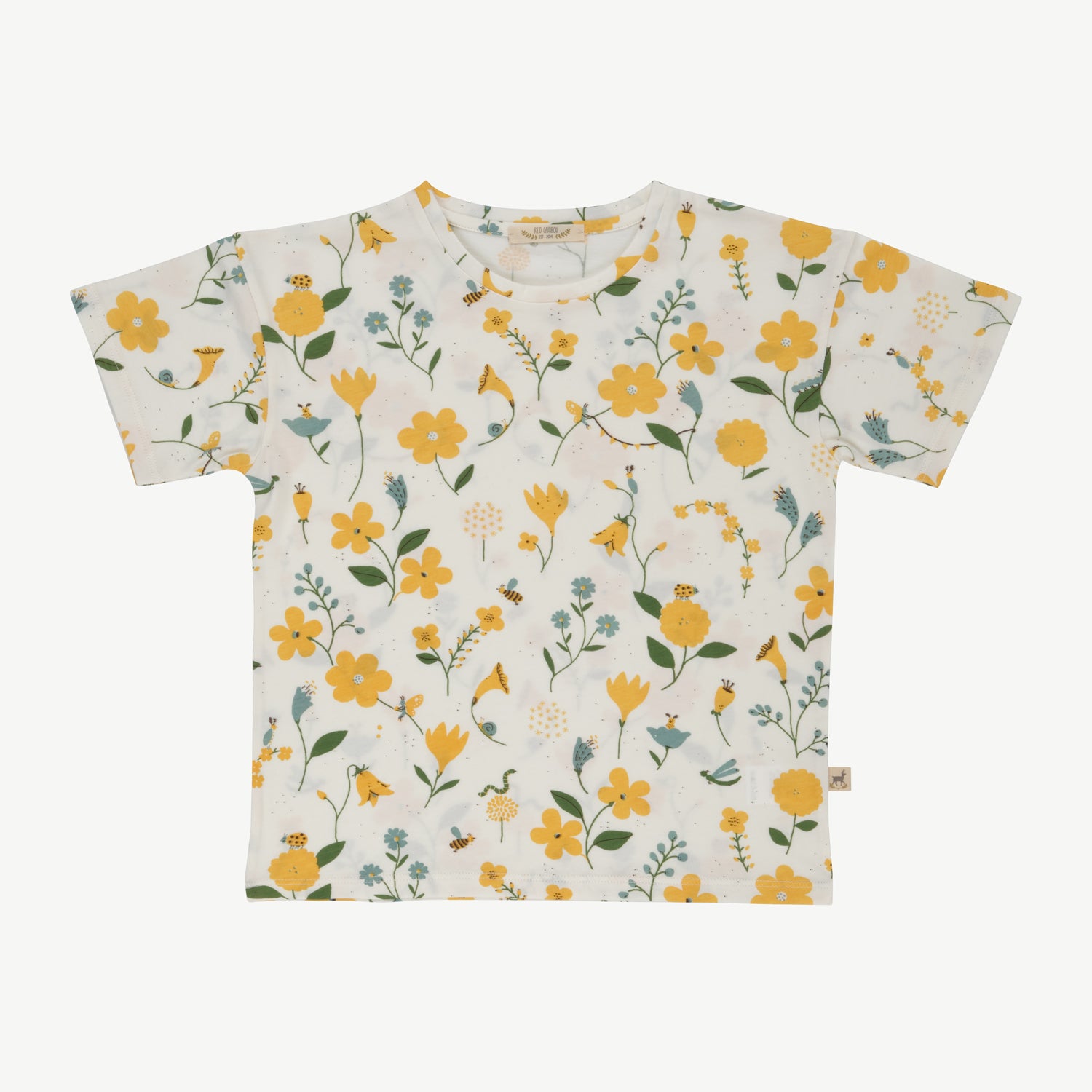 'spring blossom' whisper white short sleeve t-shirt
