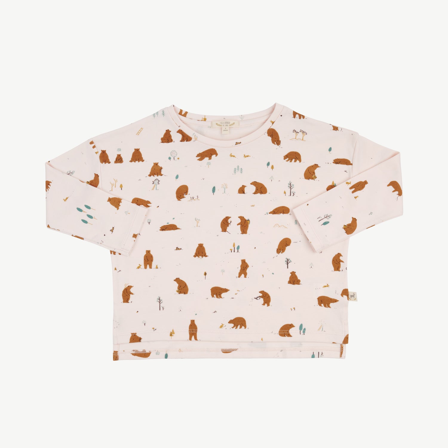 'forester bears' pearl oversized t-shirt